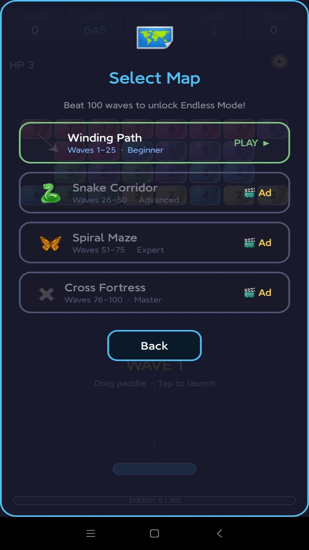 Brick Breaker: Rogue Arcade screenshot